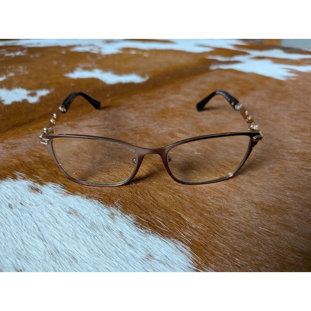 COACH HC5065 9213 Sand / Dark Tortoise Square Metal 53 mm Eyeglasses Frames